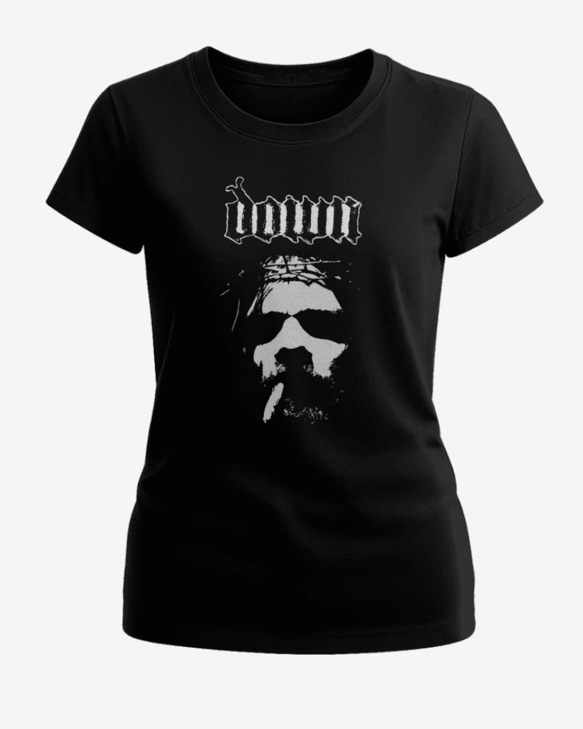 Polera de Mujer Negro de Down