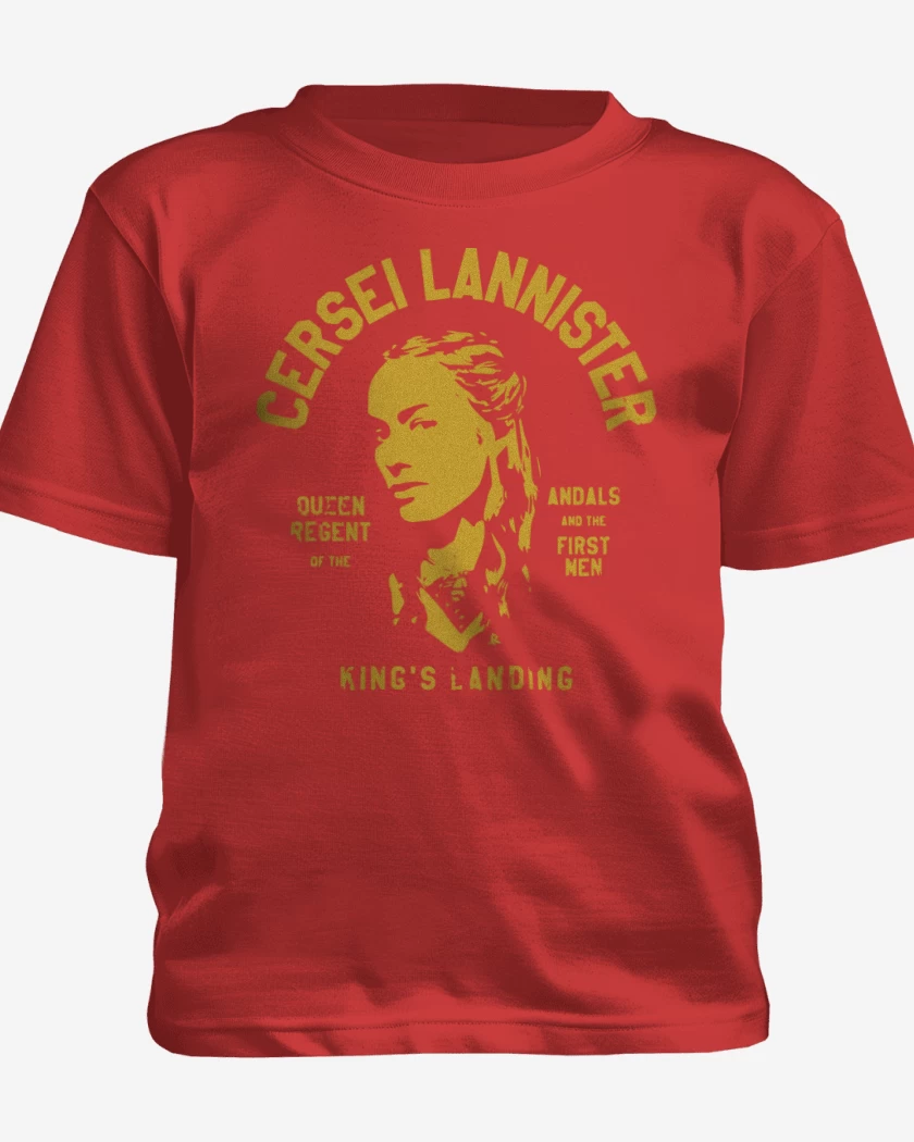 Polera de niño Rojo de Cersei Lannister