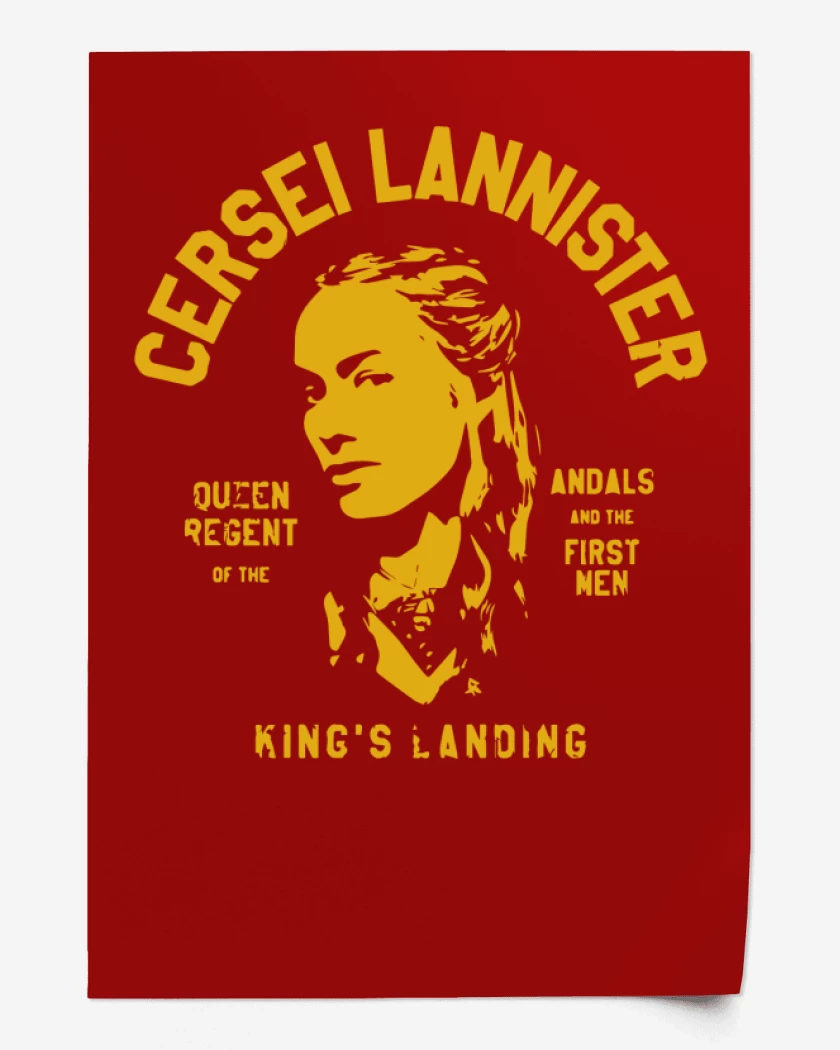 Print Cersei Lannister