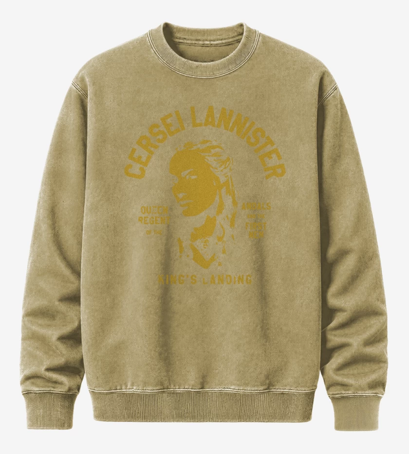 Poleron Polo Acid Wash Cersei Lannister