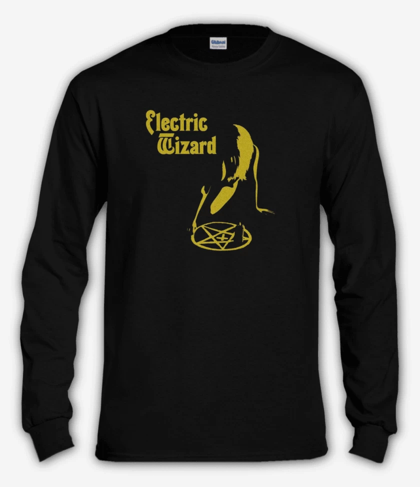 Polera manga larga Negro de Electric wizard