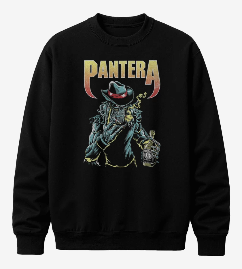 Poleron polo Pantera skull
