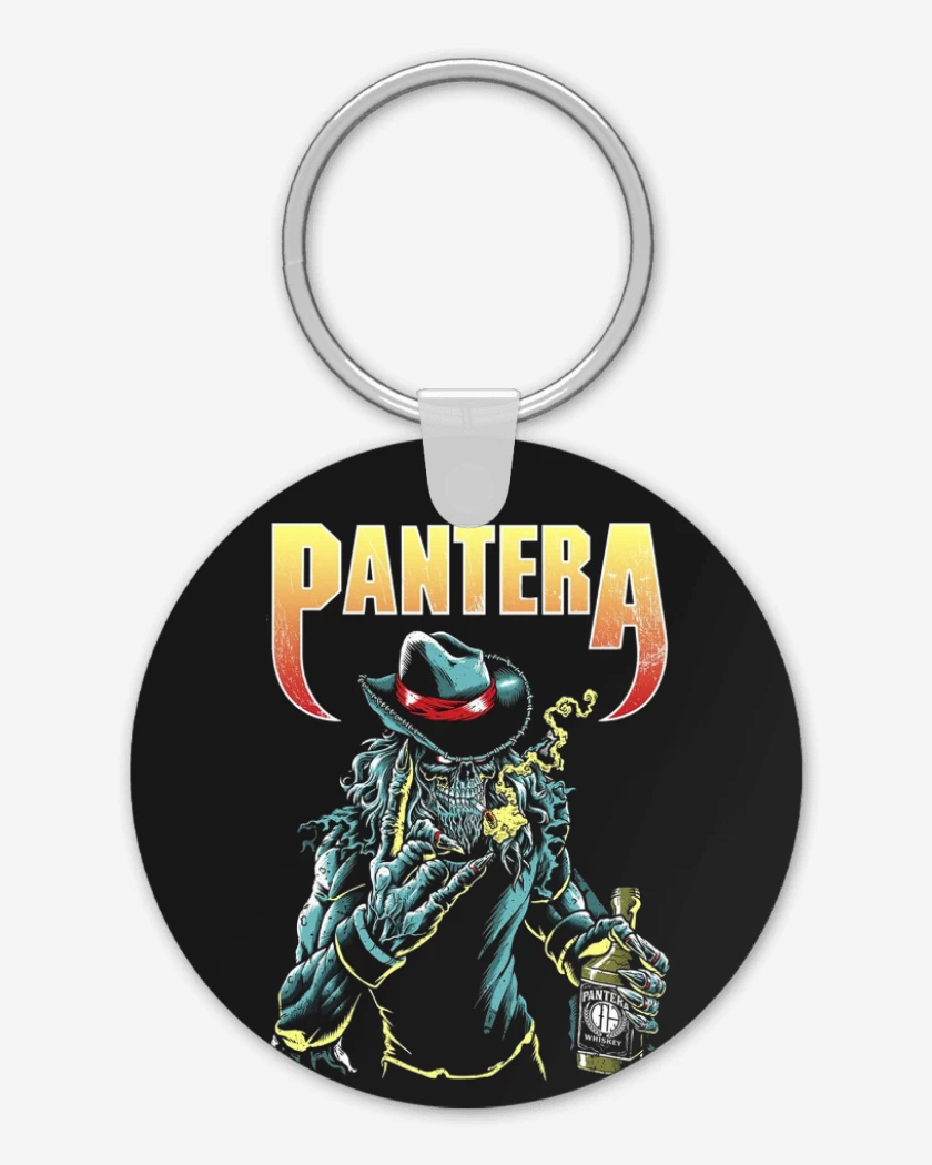 Llavero Pantera skull