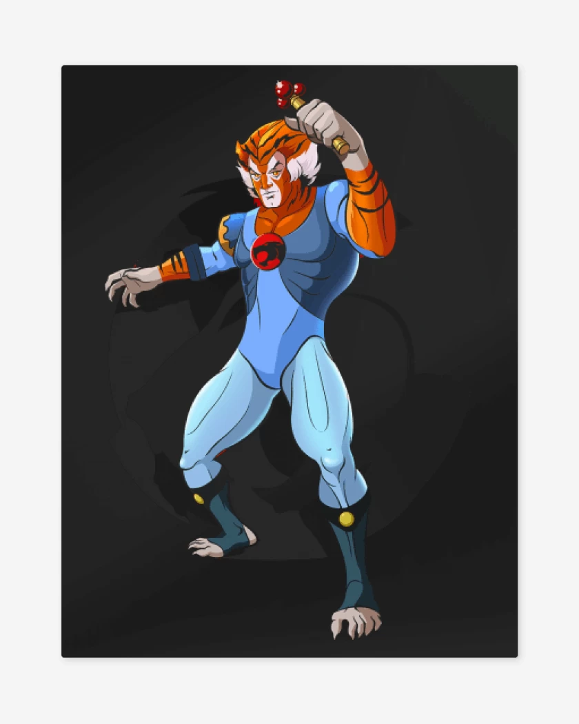 Print metalico Negro de Thundercats 1