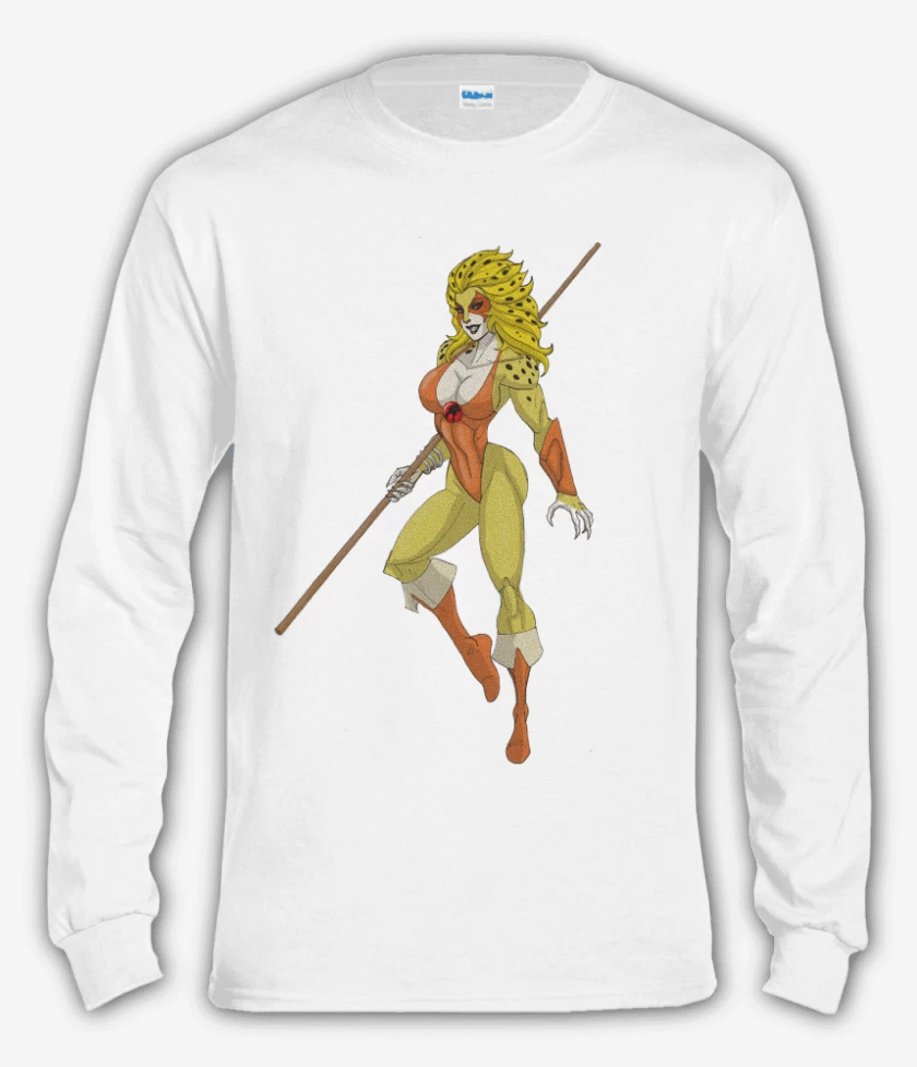 Polera manga larga Blanco de Thundercats 2