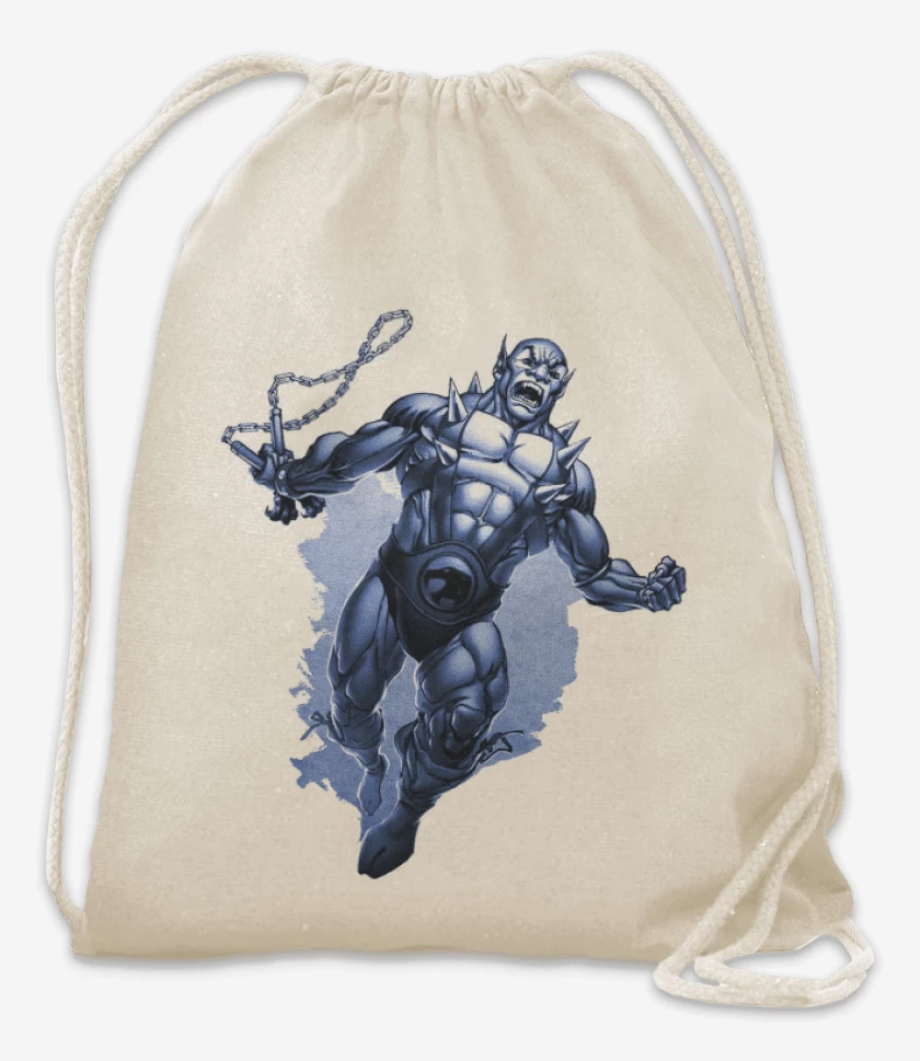 Mochila Blanco de Personaje Gatuno