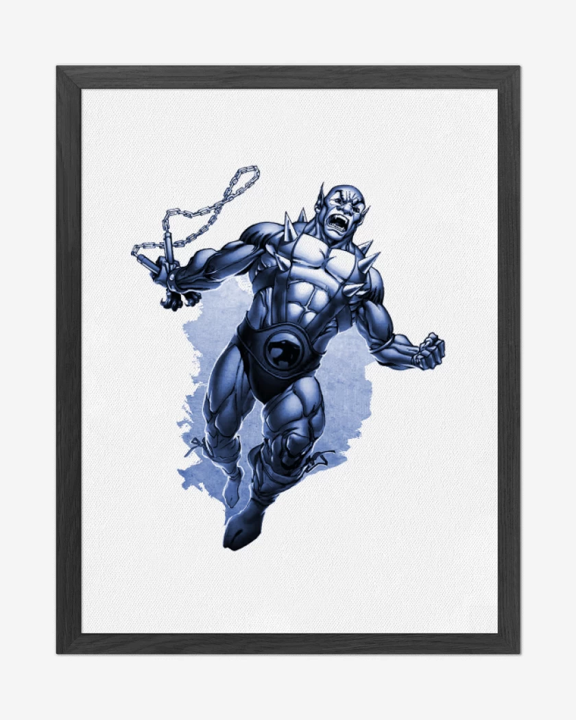 Cuadro decorativo Blanco de Personaje Gatuno
