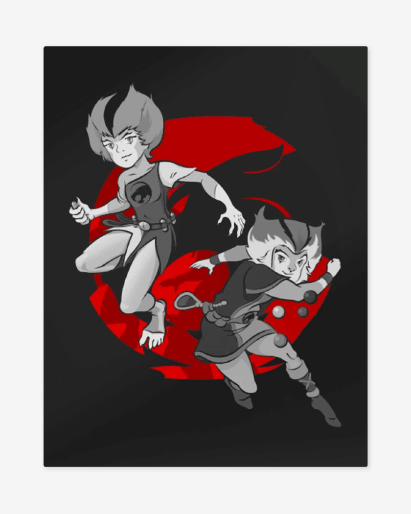 Print metalico Negro de Thundercats 4