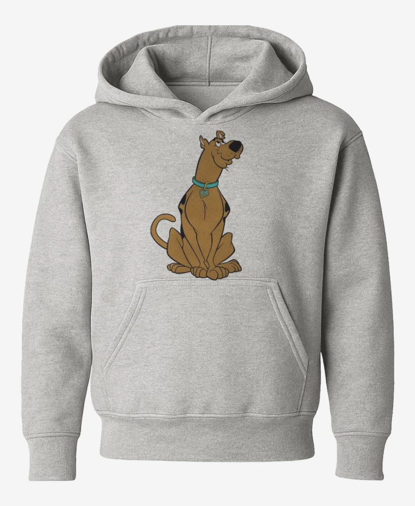 Poleron de niño Gris Melange de scooby doo