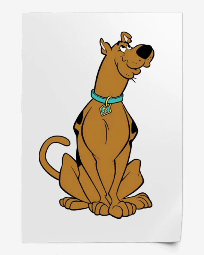Print scooby doo