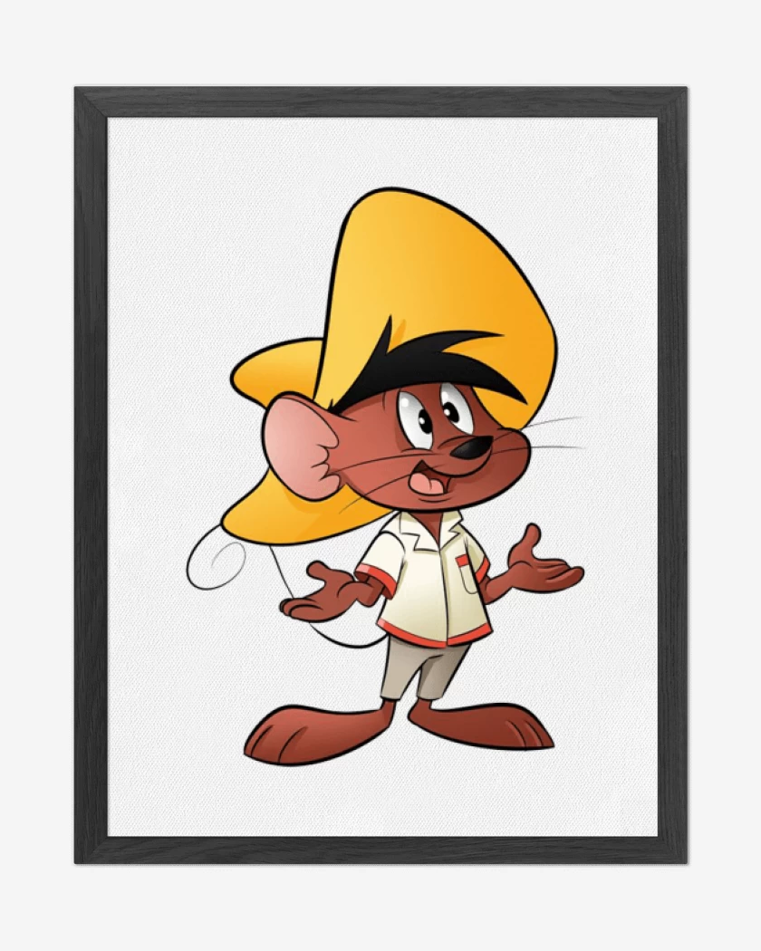 Cuadro decorativo Blanco de Speedy Gonzalez