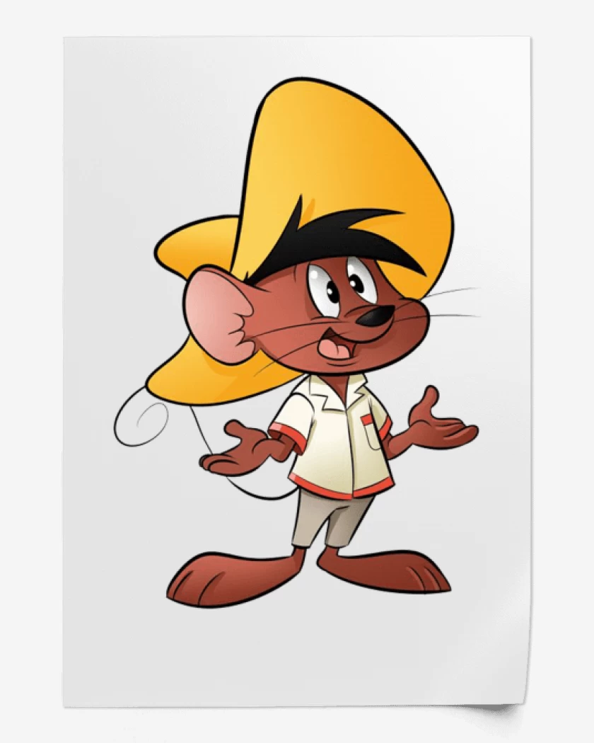Print Blanco de Speedy Gonzalez