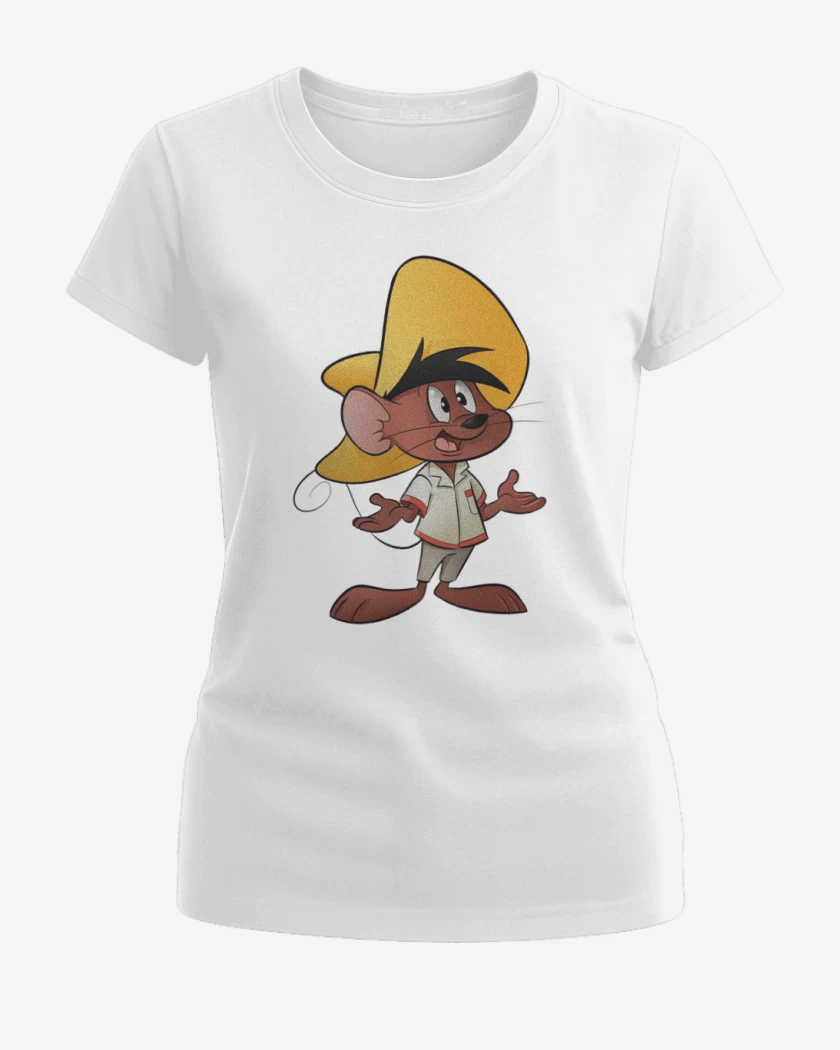 Polera de Mujer Blanco de Speedy Gonzalez