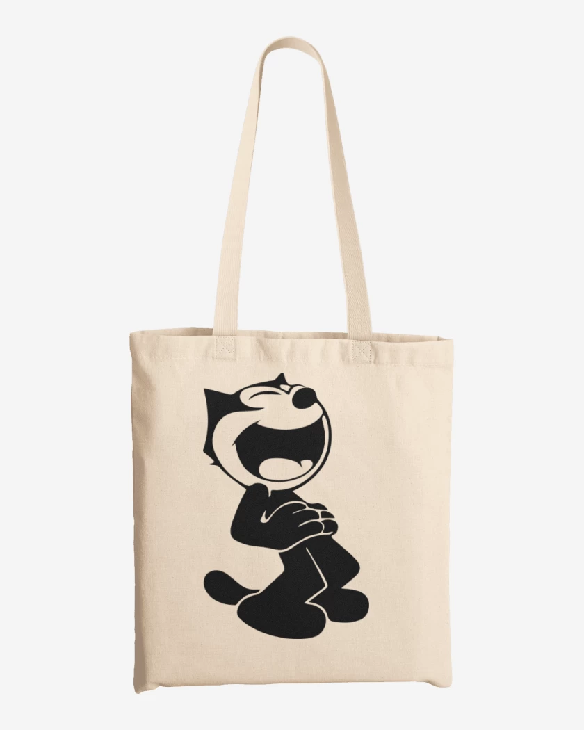 Totebag Blanco de Gato felix 