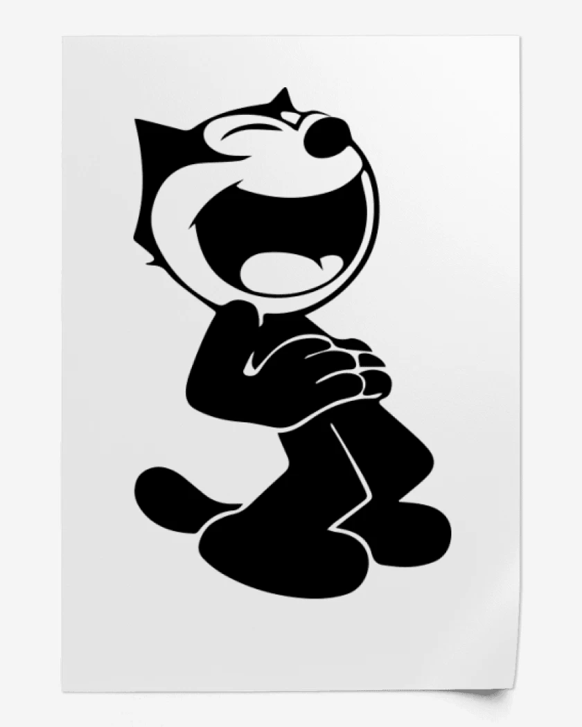 Print Gato felix 