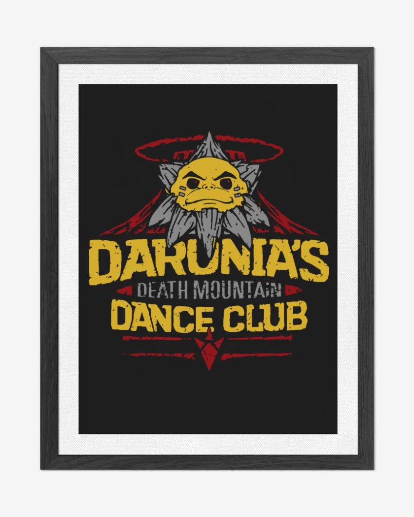Cuadro decorativo Negro de Darunias dance club