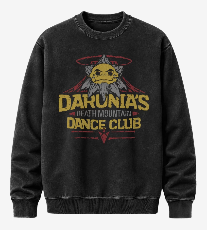 Poleron Polo Acid Wash Negro de Darunias dance club