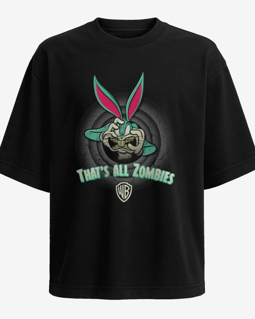 Polera Oversize Tunes zombie