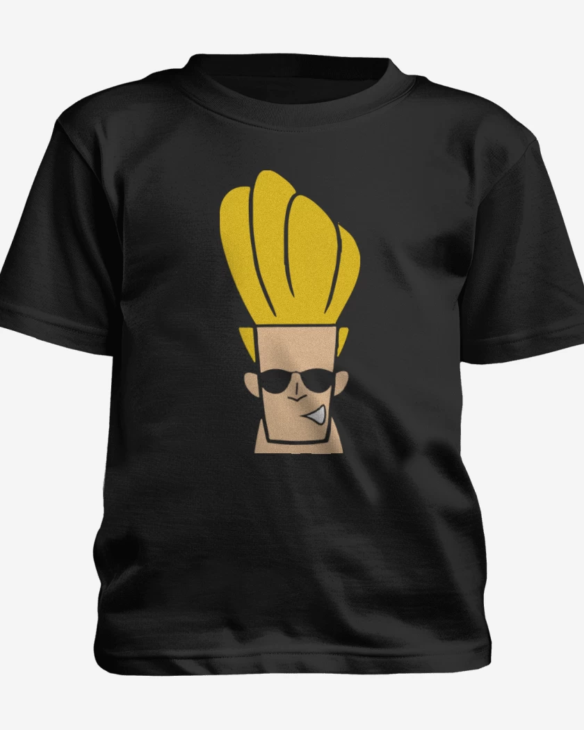 Polera de niño Negro de Jhonny Bravo