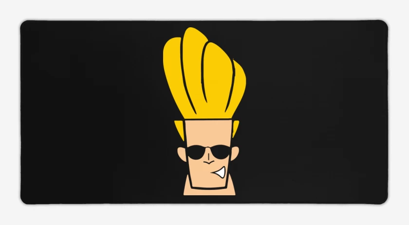Mouse pad Gamer Negro de Jhonny Bravo