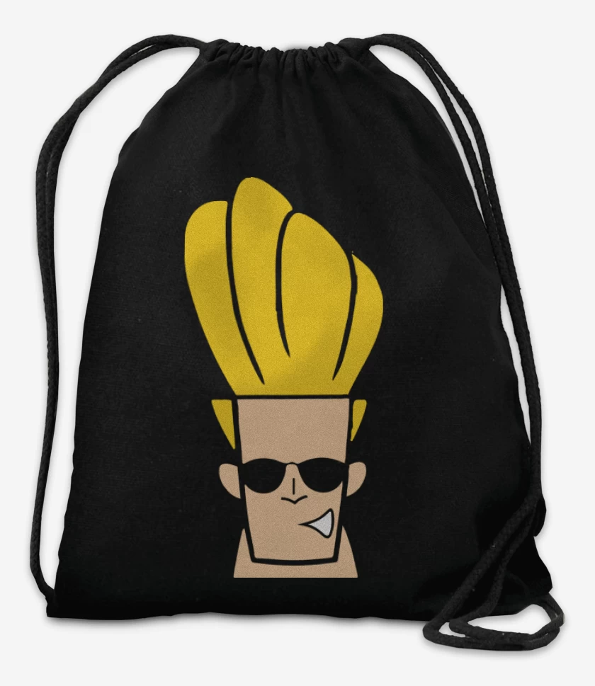 Mochila Negro de Jhonny Bravo