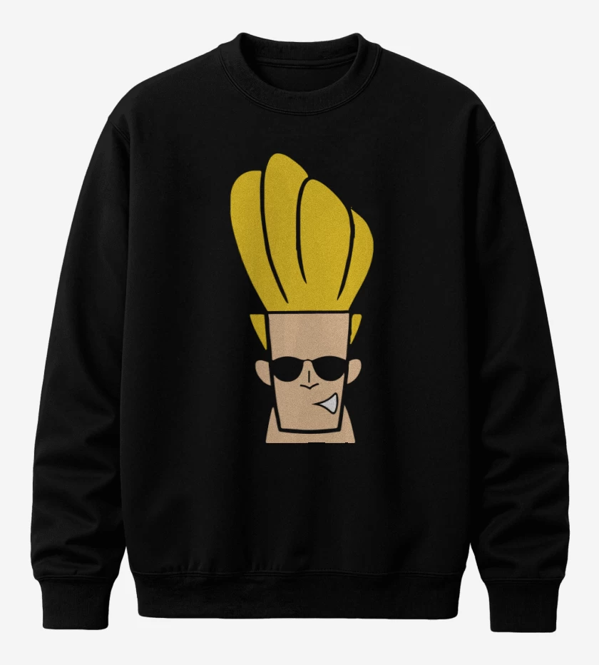 Poleron polo Negro de Jhonny Bravo