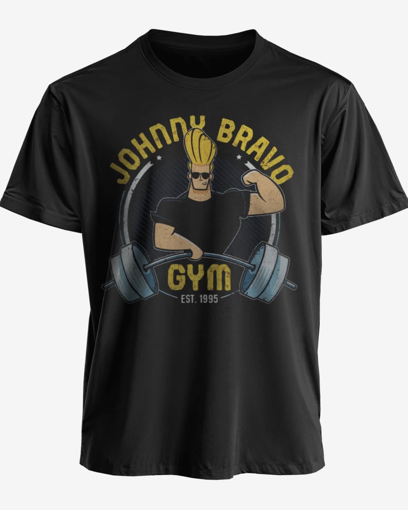 Polera Johnny Bravo gym
