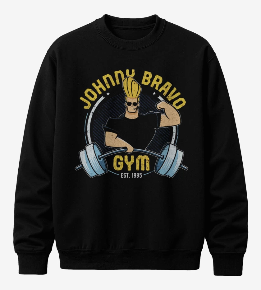 Poleron polo Johnny Bravo gym