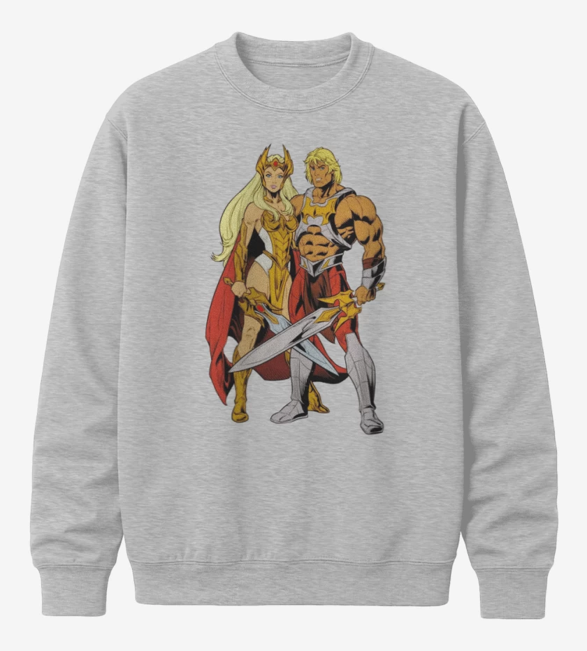 Poleron polo She Ra y He Man