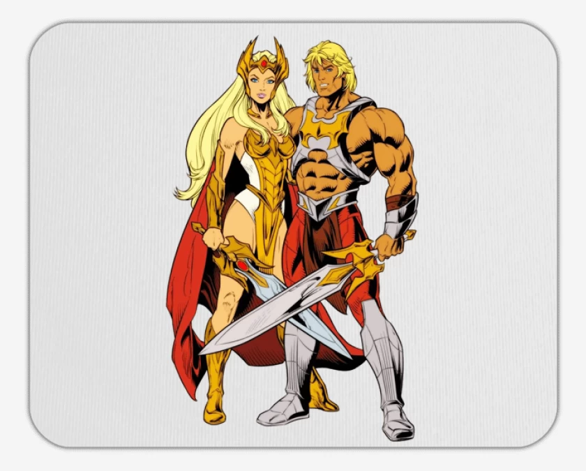 Mousepad She Ra y He Man