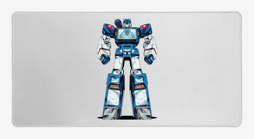 Mouse pad Gamer Blanco de Transformer soundwave