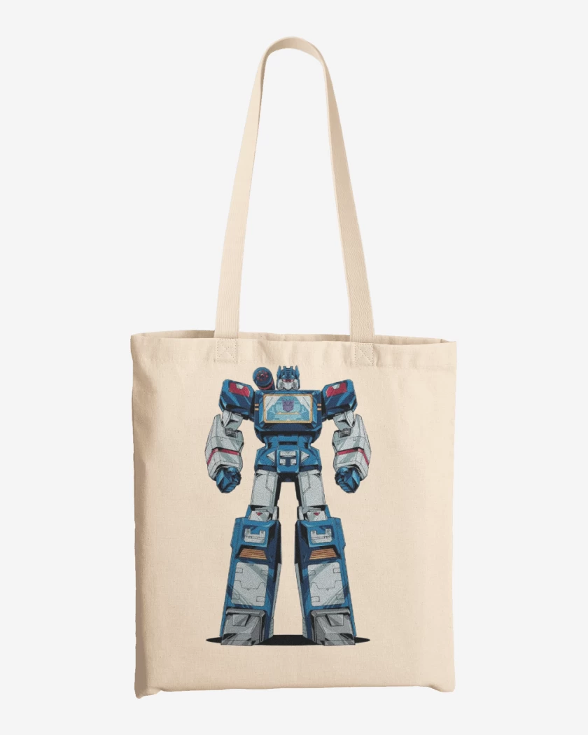 Totebag Transformer soundwave