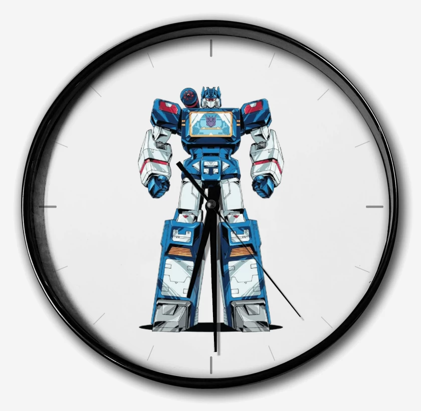 Reloj Blanco de Transformer soundwave