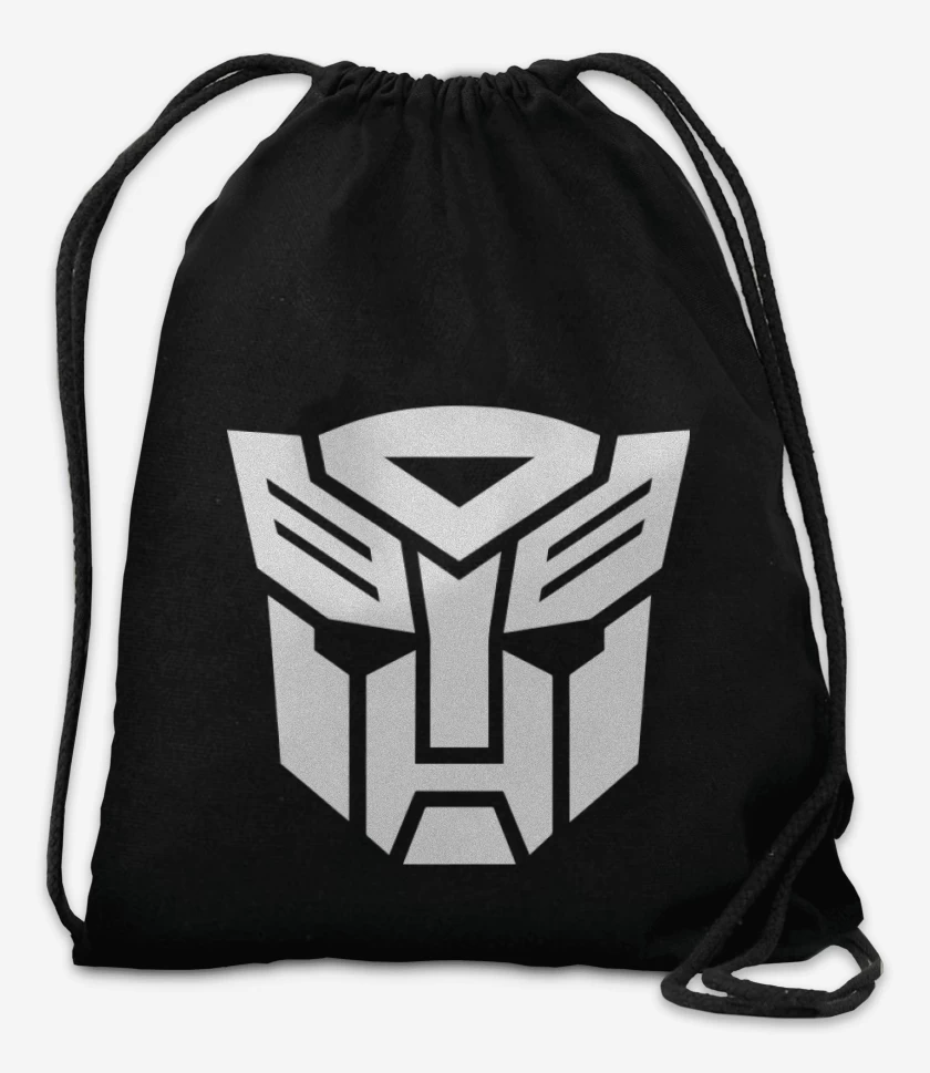 Mochila Negro de Transformer bolsillo