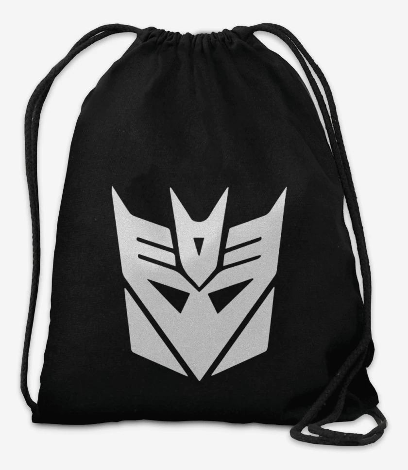 Mochila Negro de Decepticons bolsillo