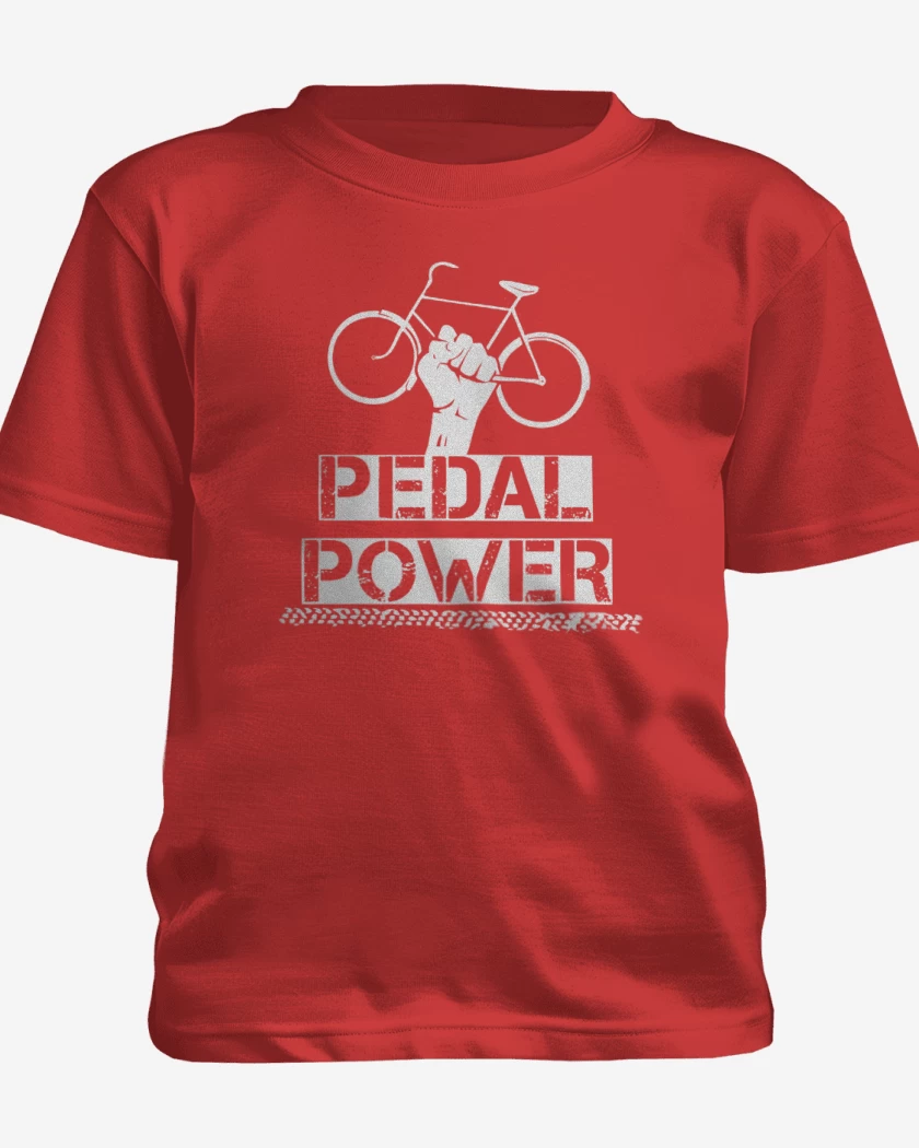 Polera de niño Rojo de Pedal power