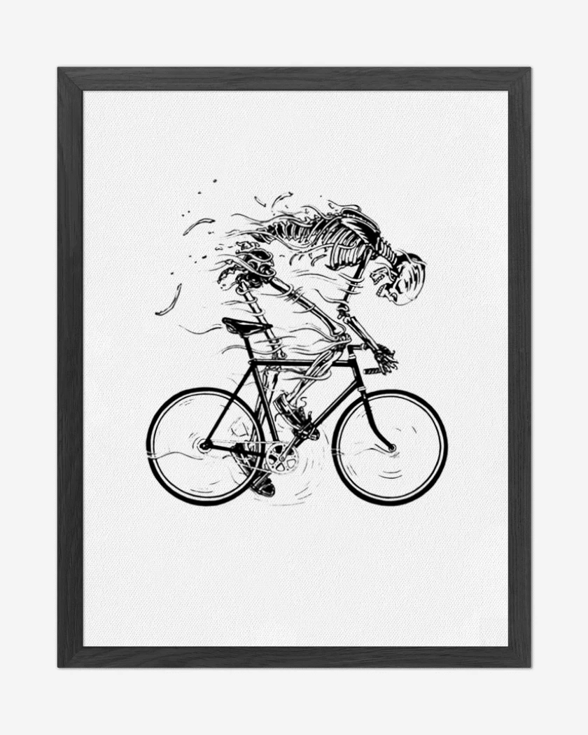 Cuadro decorativo Blanco de Skull speed