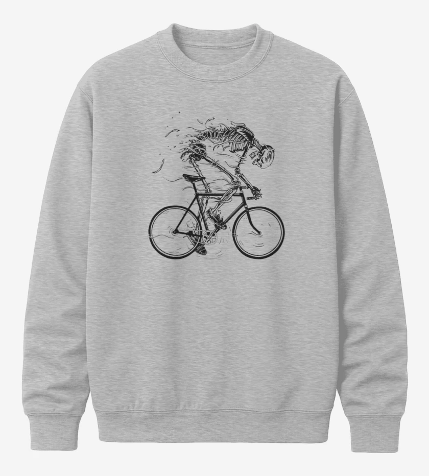 Poleron polo Gris Melange de Skull speed