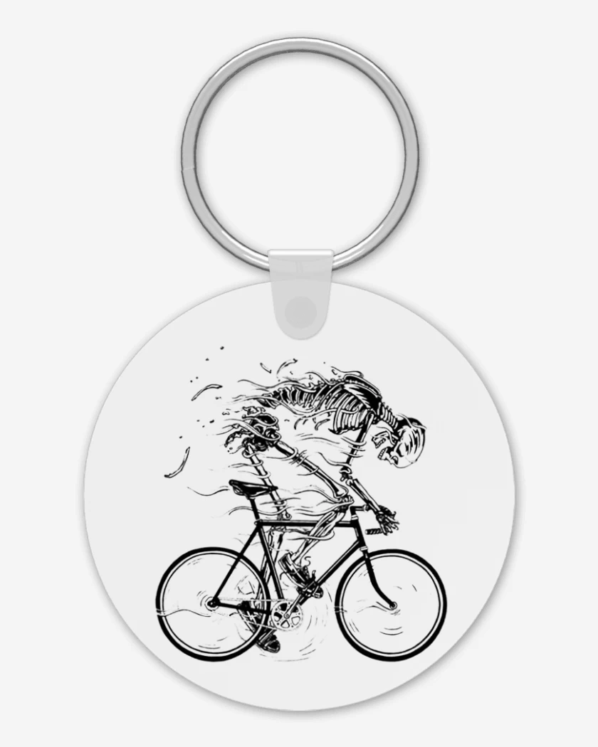 Llavero Blanco de Skull speed