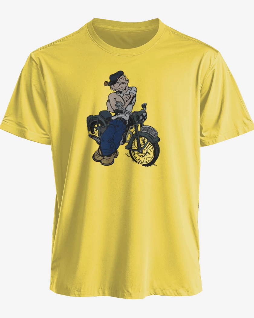 Polera Popeye biker