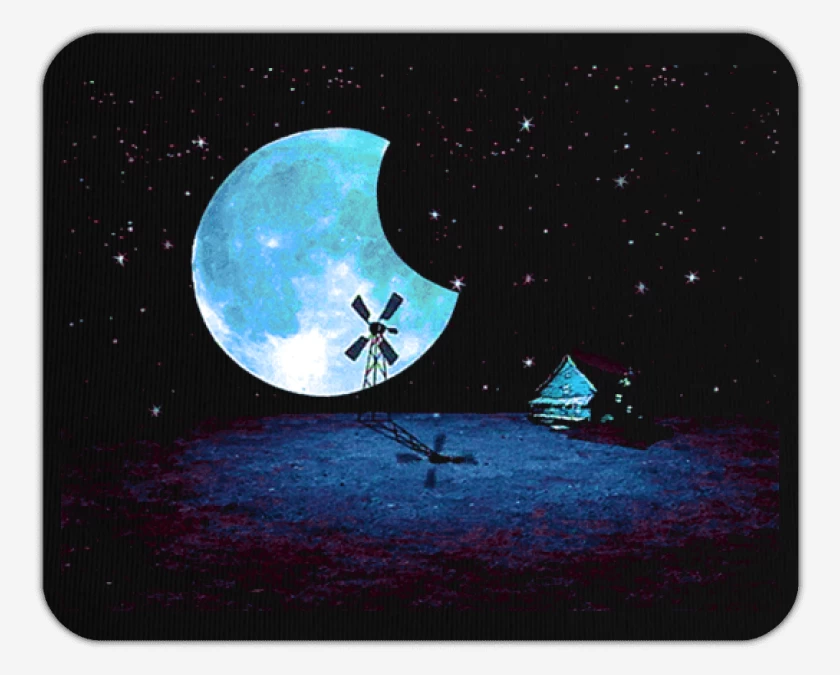 Mousepad Poblado de ningun lugar coraje