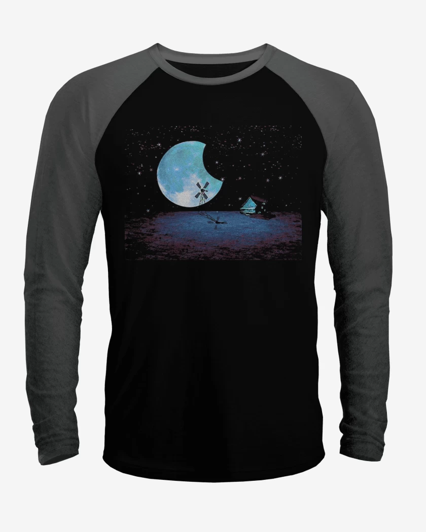 Polera Raglan Poblado de ningun lugar coraje