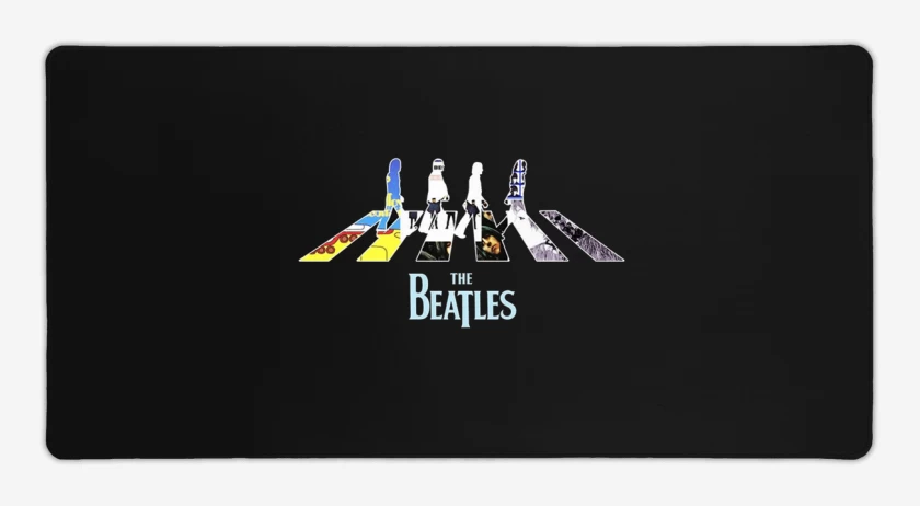 Mouse pad Gamer The Beatles discos