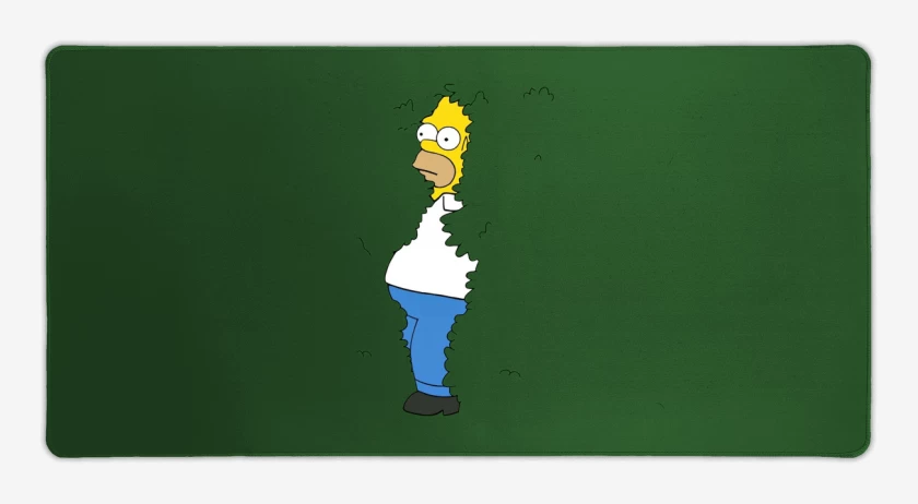 Mouse pad Gamer Homero arbusto