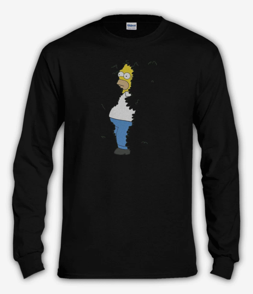 Polera manga larga Homero arbusto