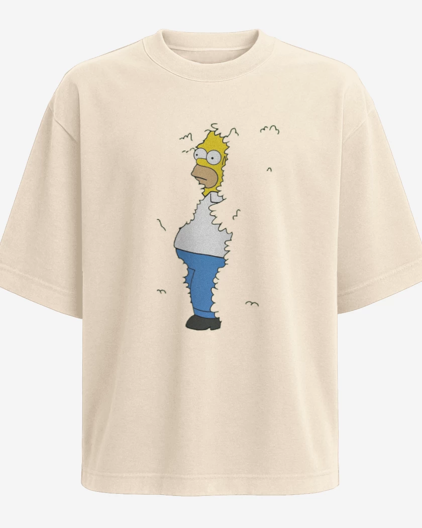 Polera Oversize Homero arbusto