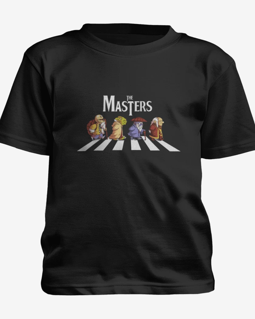 Polera de niño Negro de The Masters