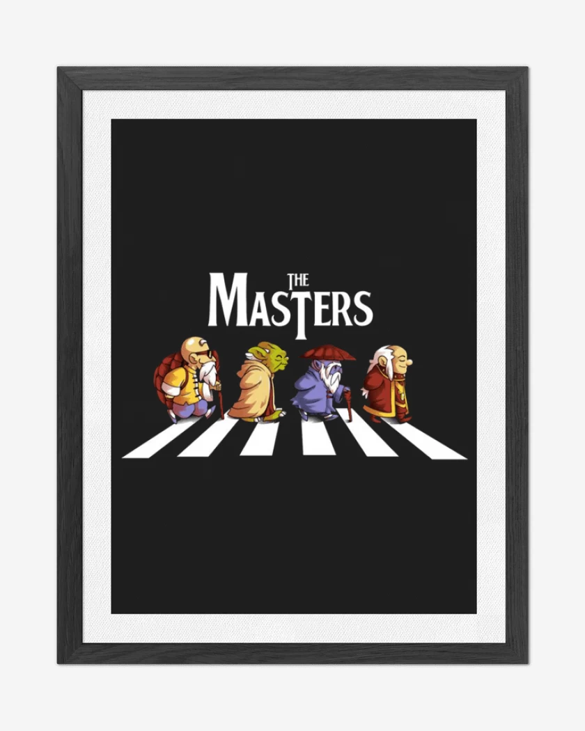 Cuadro decorativo Negro de The Masters