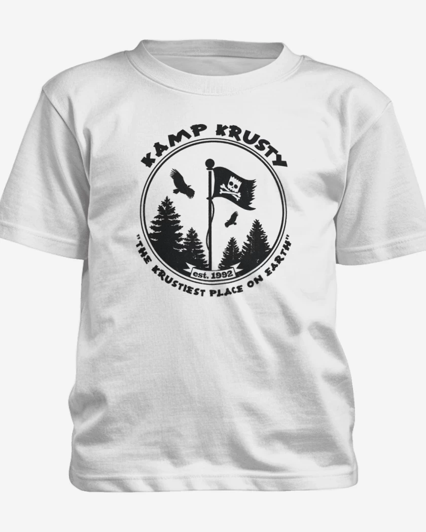 Polera de niño Blanco de Kamp Krusty Bart