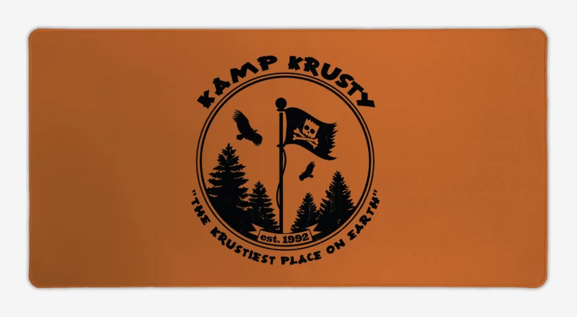 Mouse pad Gamer Naranjo de Kamp Krusty Bart